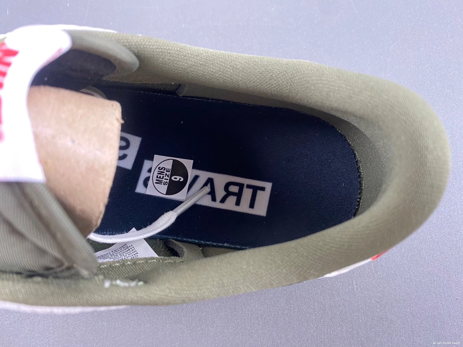 Olive OG 1 Scott Low Jordan Air DM7866-200 Travis 0130